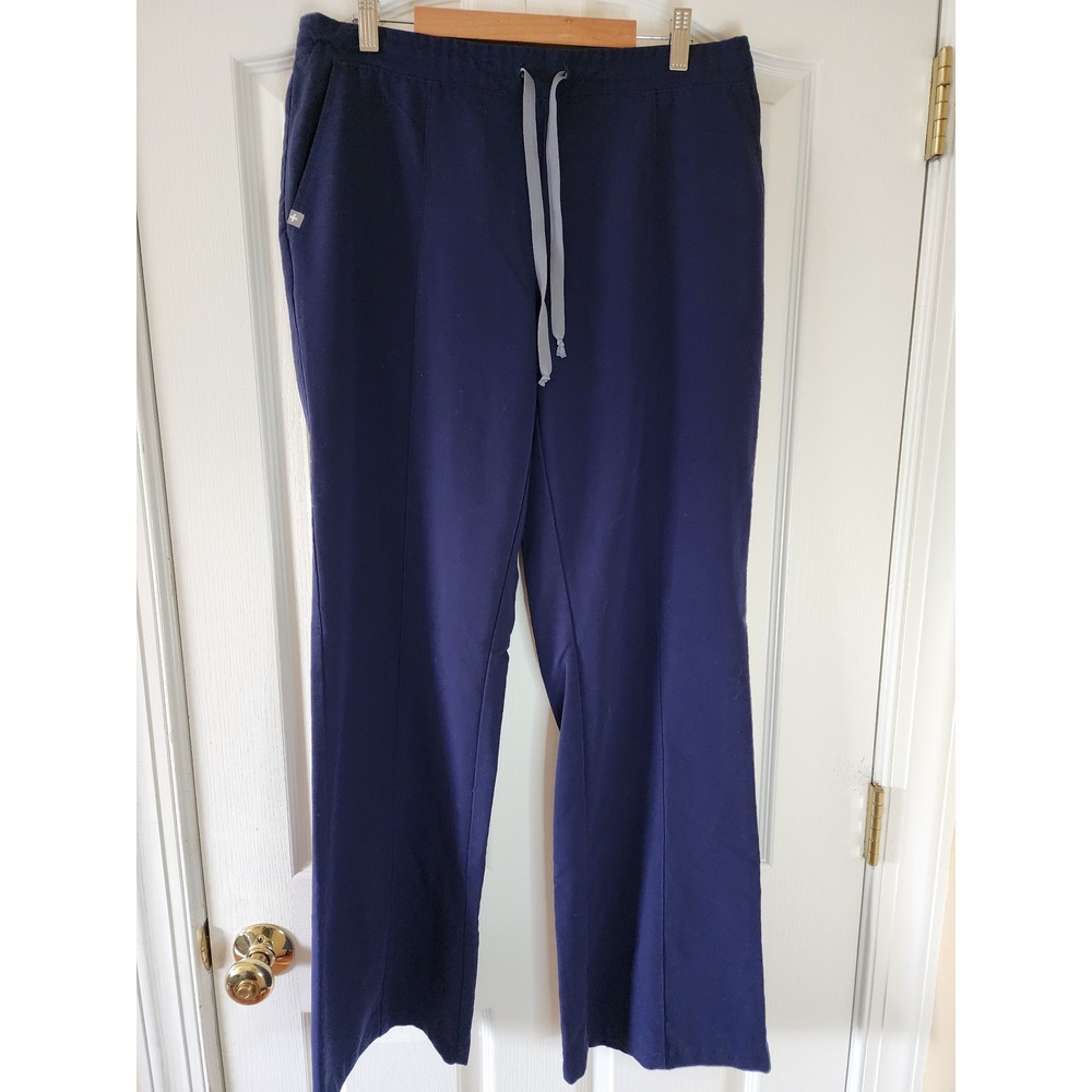 Figs Technical Collection Navy Blue Scrub Pants Large Tall L/T T2100NT